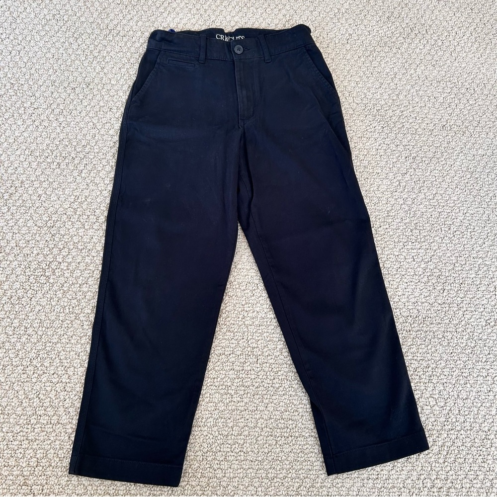 Crewcuts Black semi formal Relaxed Fit Pants with adjustable waistband size 10